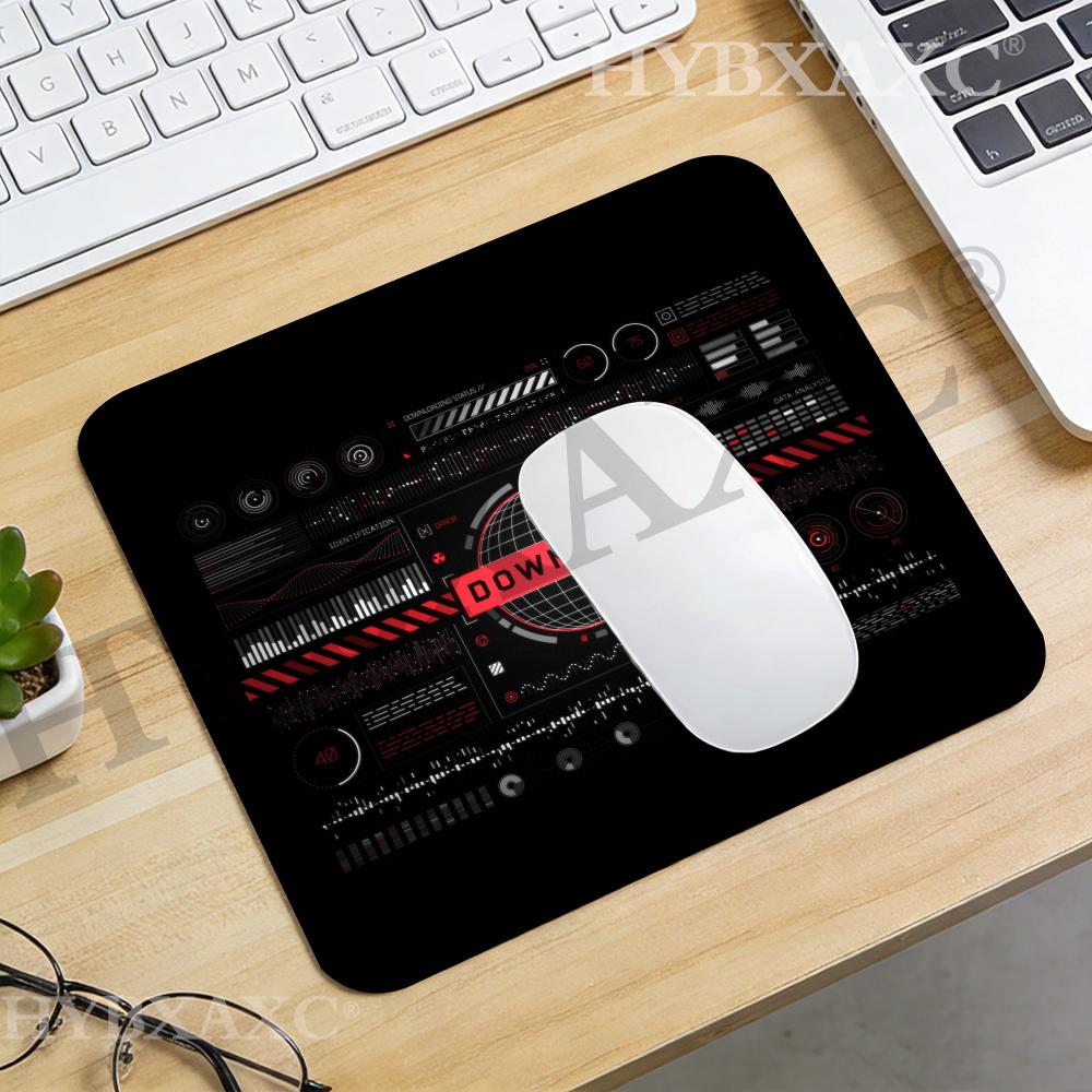 Office Tech Set Up - HYBXAXC Futuristic Data Analysis Mouse Pad