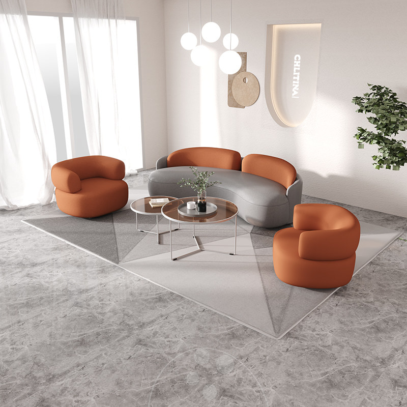 Tech Office Reception - Italian Tech Fabric Sofa Nordic Arc
