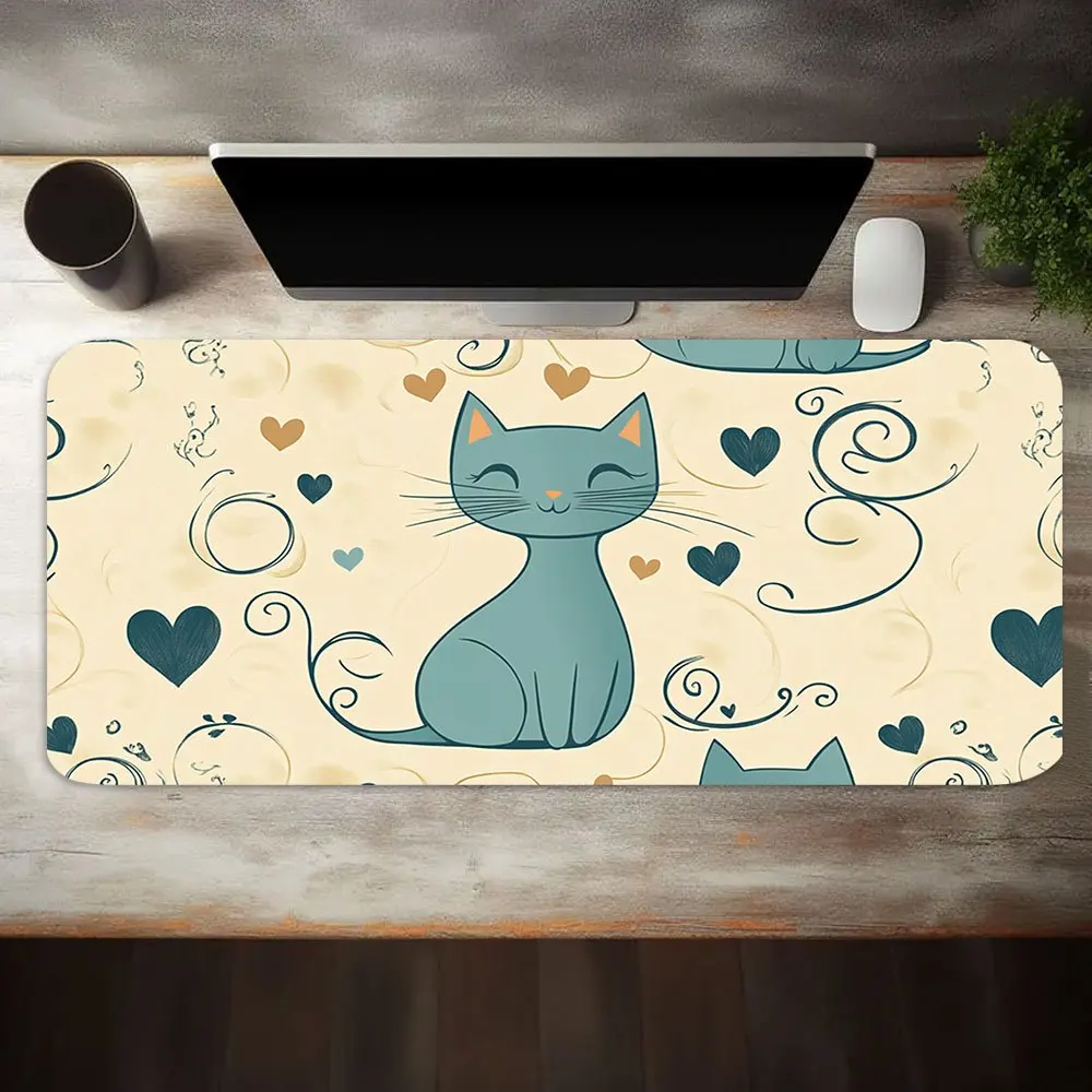 Office Tech Set Up - Gaming Mouse Pad 1PC, Animal Cartoon