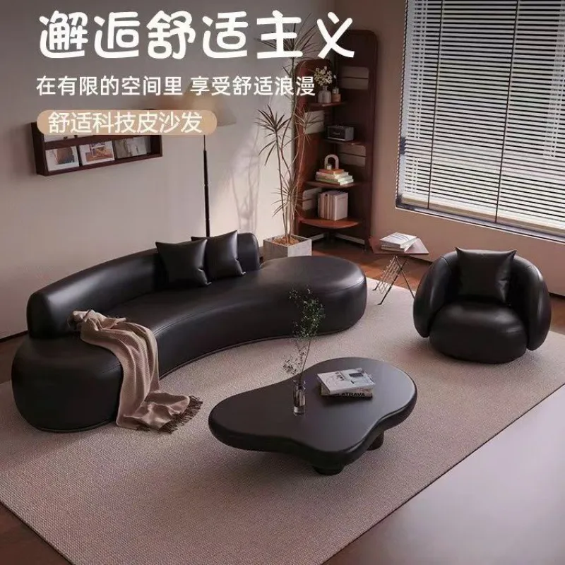 for Curved Sofa Small Apartmen - Tech Office Reception 评论和价格