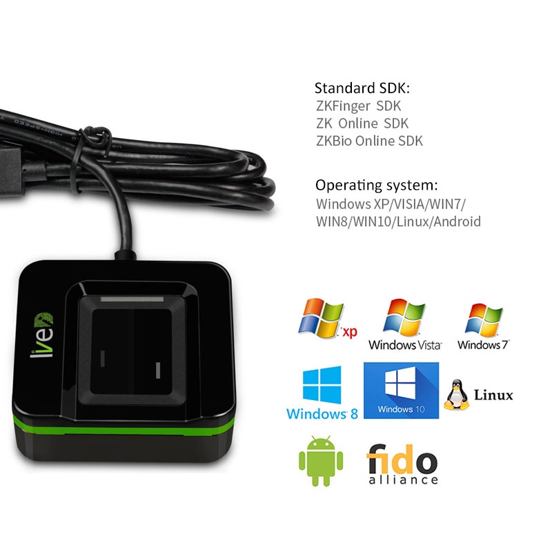 20R Optical Fingerprint Scanne - Fingerprint Reader Usb 评论和价格