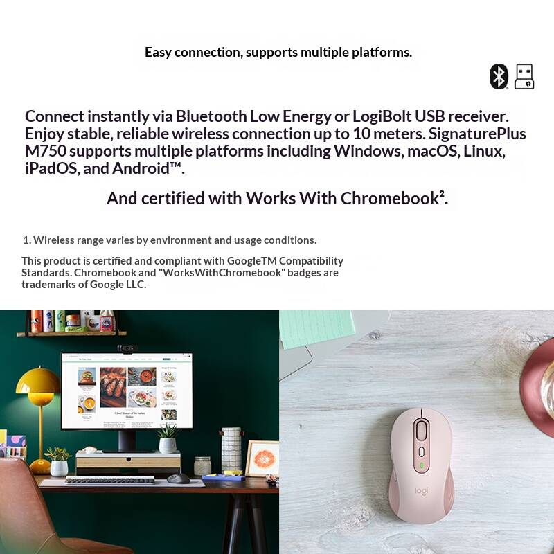 Logitech M750 Office Mouse - S - Office Ready Tech 评论和价格