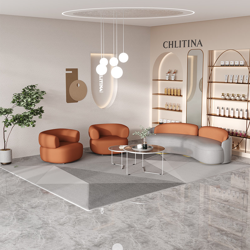Italian Tech Fabric Sofa Nordi - Tech Office Reception 评论和价格