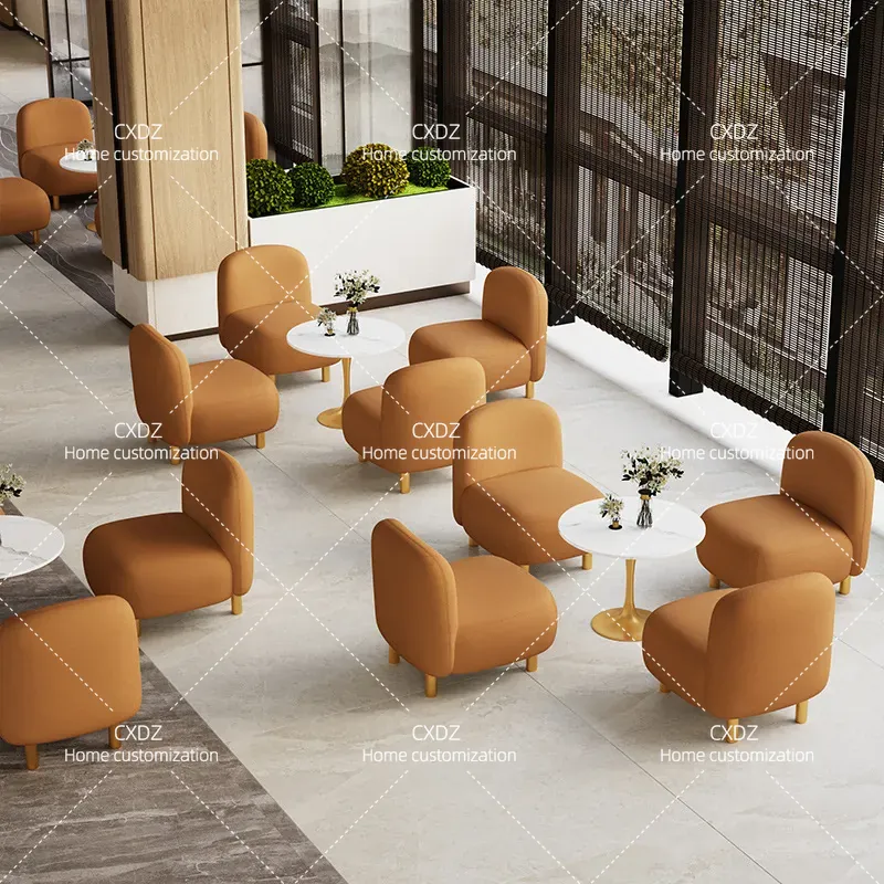 Modern Tech Cloth Single Sofa  - Tech Office Reception 评论和价格
