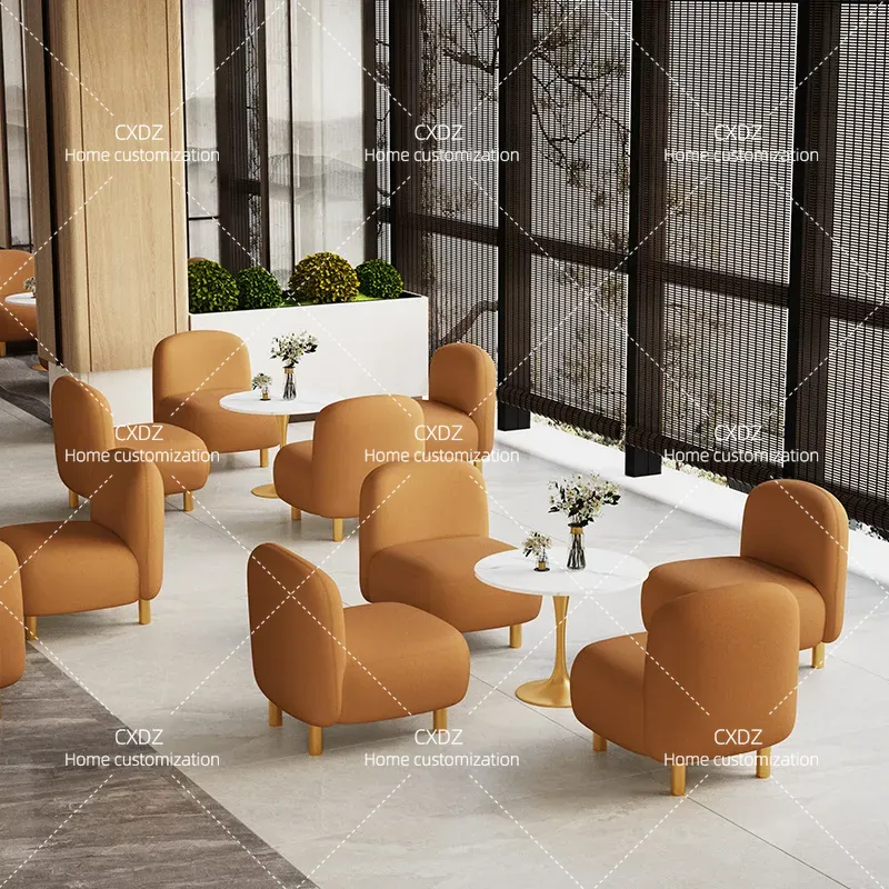 Modern Tech Cloth Single Sofa  - Tech Office Reception 评论和价格